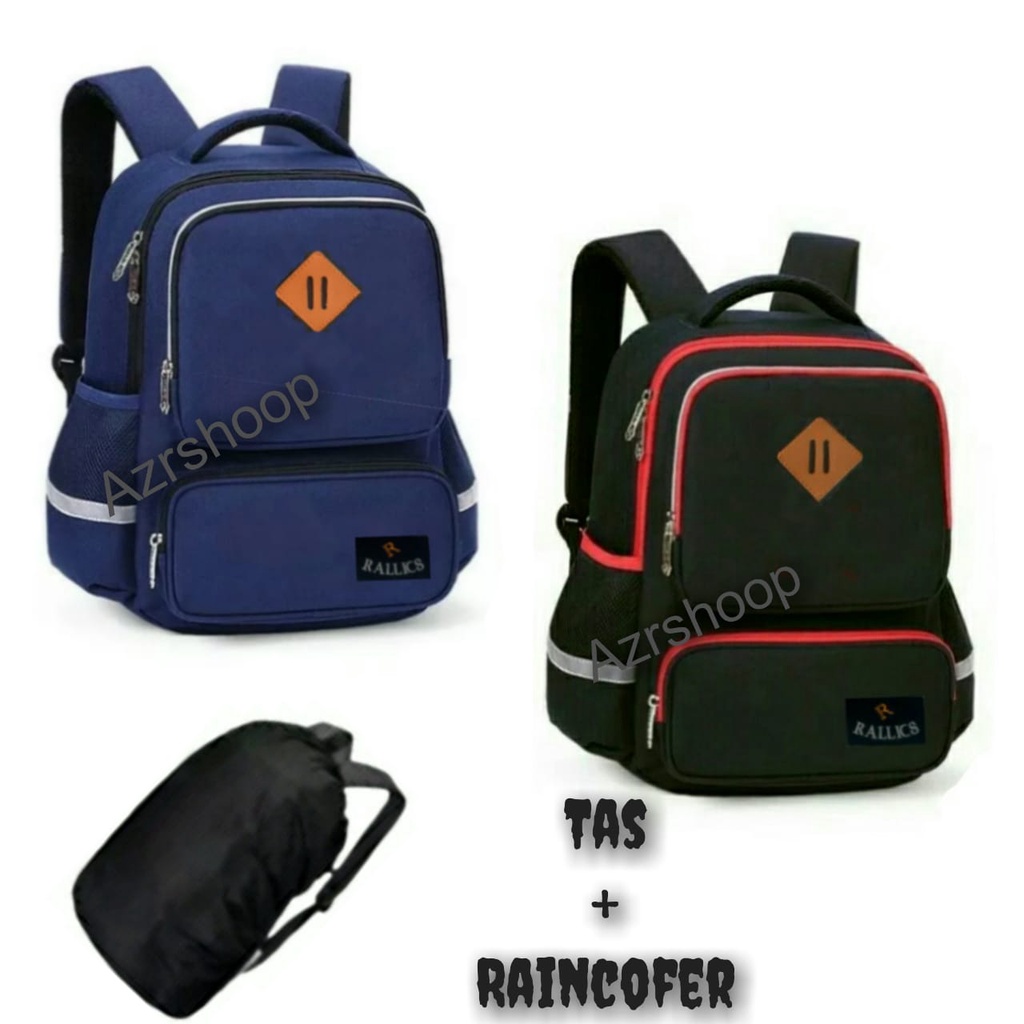 Tas Ransel Sekolah Anak Laki Laki Sd Smp Tas Punggung Polos