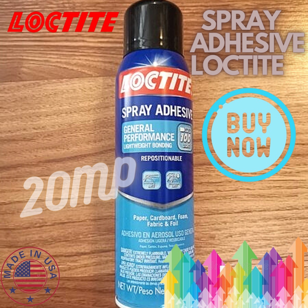 

Loctite USA Lem Semprot Spray Adhesive 382GR
