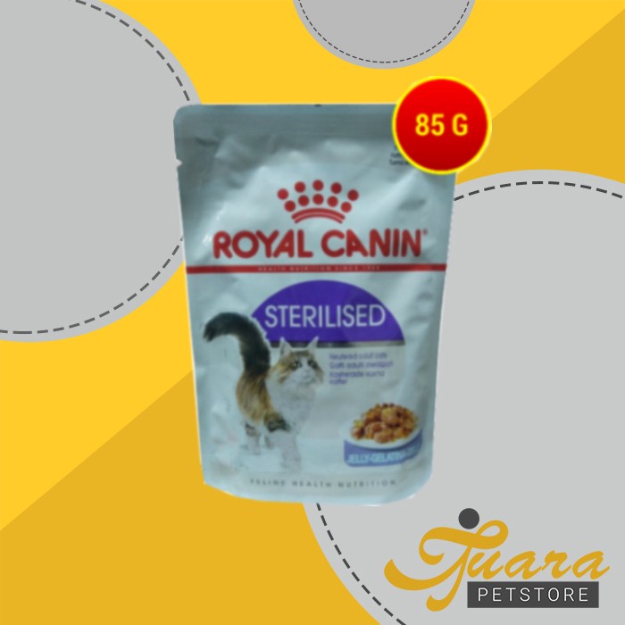 Makanan Basah Kucing Steril Royal Canin Sterillised Cat Food 85 Gram