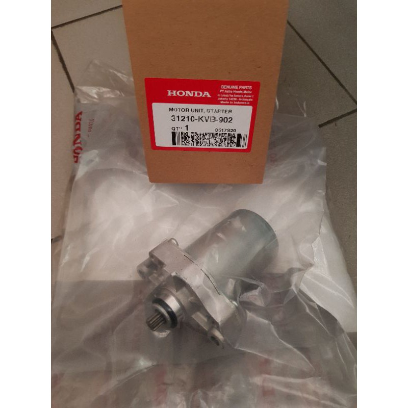 DINAMO MOTOR STARTER ASSY SPACY FI KARBU Asli Honda 31210KVB901