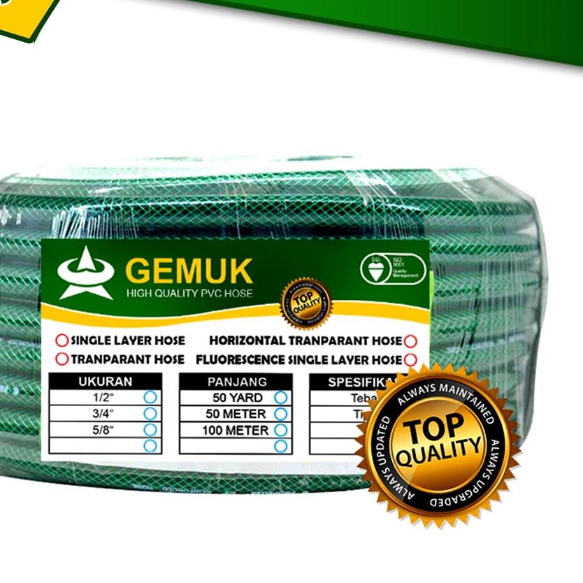 ➤ SELANG AIR 5/8 10METER / SELANG BENANG ANYAM / SELANG TAMAN / SELANG CUCI KENDARAAN / SELANG AIR ☛