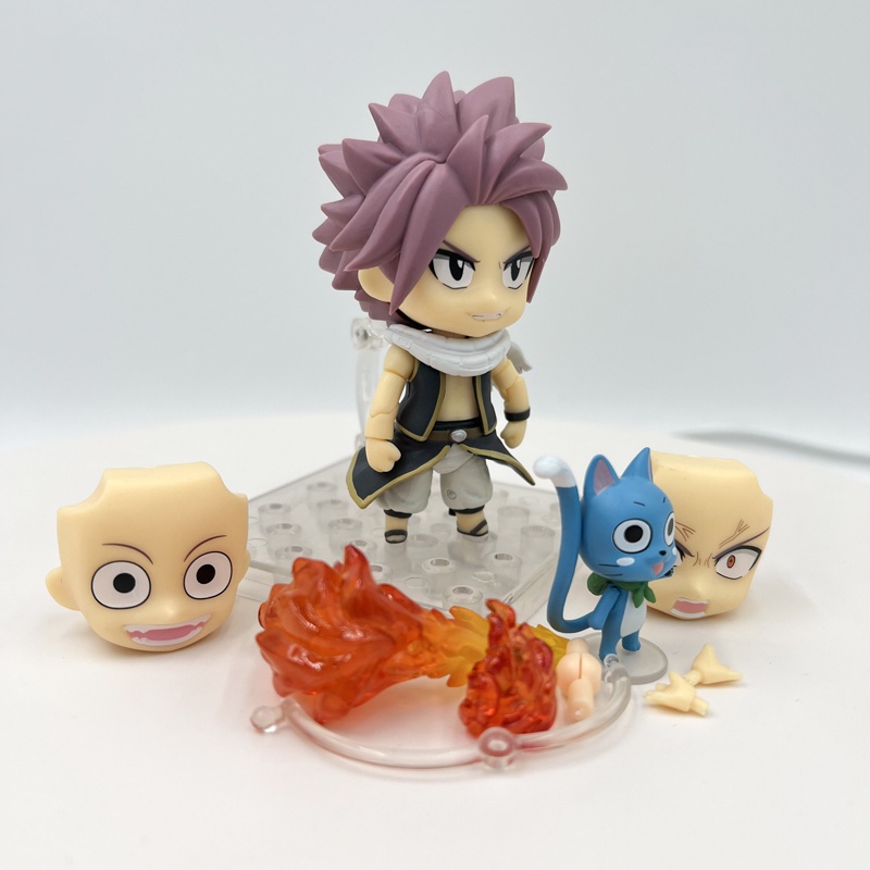 10cm Figure Anime FAIRY TAIL #1741natsu Dragneel Action Figure #1924patung Lucy Heartfilia Model Kolekte Hadiah Mainan Boneka