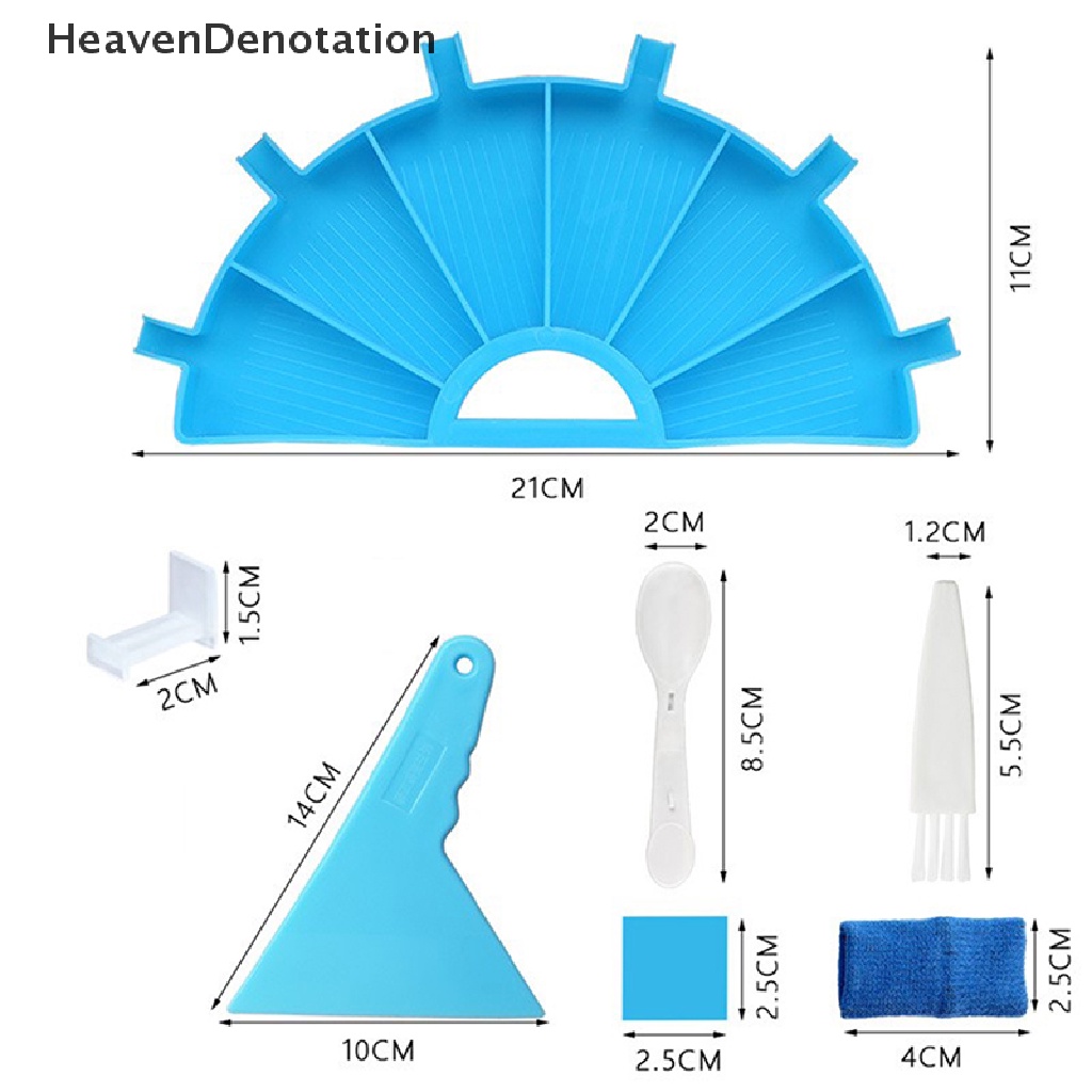 [HeavenDenotation] 5d Berlian Paing Manik-Manik Sorg Nampan Berlian Imitasi Penyimpanan Piring Cross Stitch Art Dotg Alat Berlian Bordir Aksesoris HDV