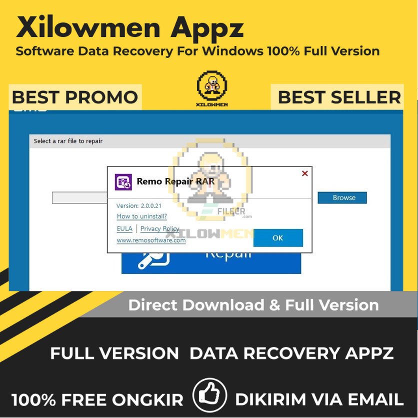 [Full Version] Remo Repair RAR Pro Lifetime Data Recovery WIN OS