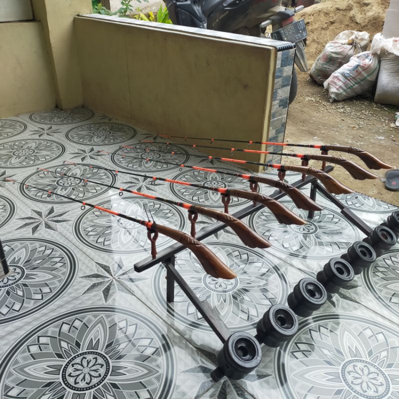 joran timbang cabut pahul pulset  joran kanco golong paralon