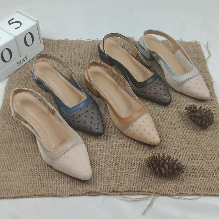 Harga Termurah ARUMI SEPATU MULLES WANITA HAK 3CM AP02