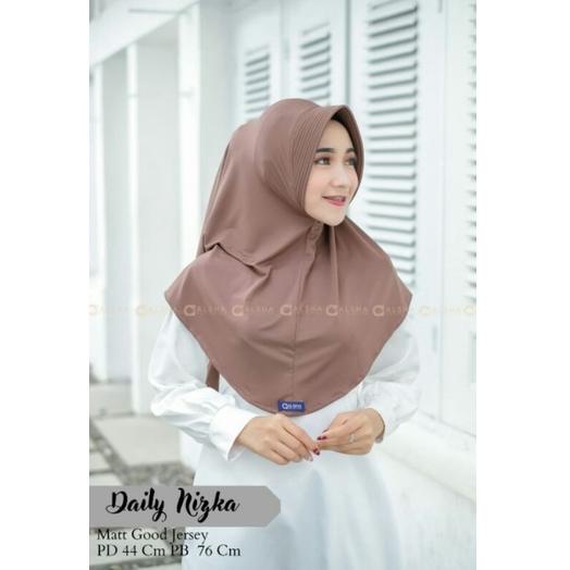 [ART. 309477] Jilbab Bergo Simple Maryam Niska Ori Alsha