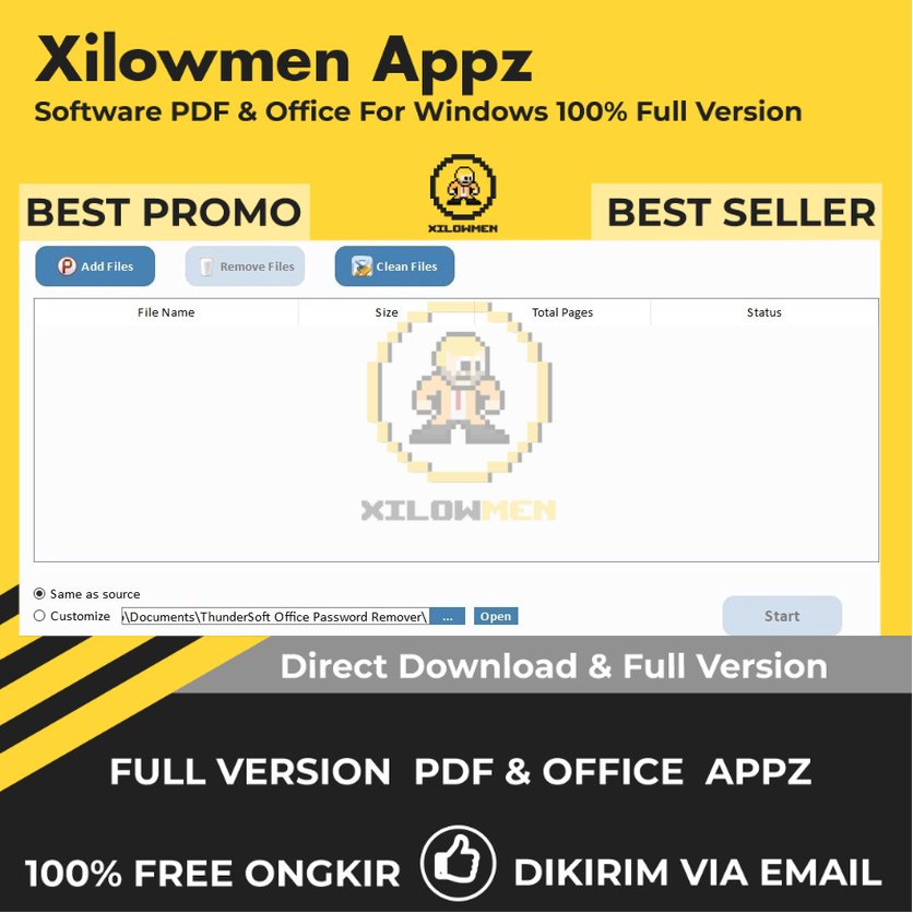 [Full Version]  ThunderSoft PowerPoint Password Remover Pro PDF Office Lifetime Win OS