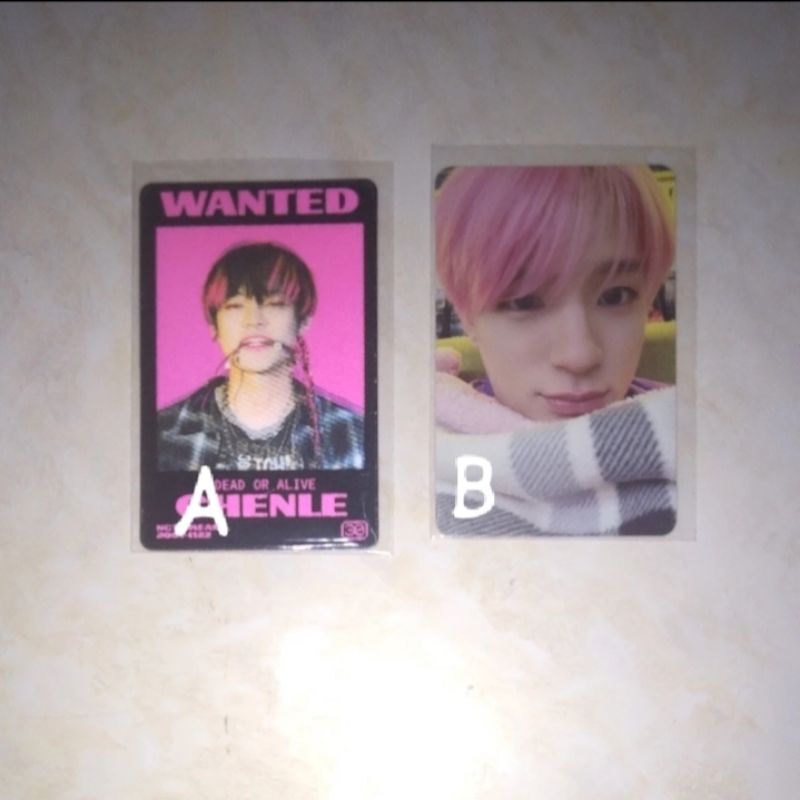 (murah) PHOTOCARD NCT DREAM GLITCH MODE JENO SELIMUTAN LENTI CHENLE
