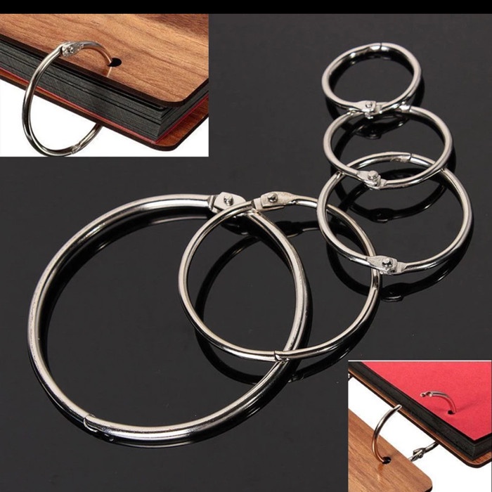 

langsung order saja] Ring binder buku Loose Leaf 32mm. Ring binder Loose Leaf book 32mm.