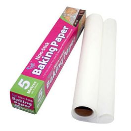 Baking Paper Roll / Kertas Roti Panggang 5M / 10M / Alas Kue Baking Tahan Panas Anti Minyak