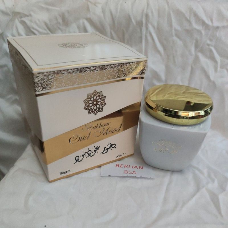 BUKHUR BUKHOOR OUD MOOD ASLI ORIGINAL SAUDI ISI 80GRM