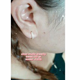 ANTING JEPIT MATA FULL EMAS ASLI