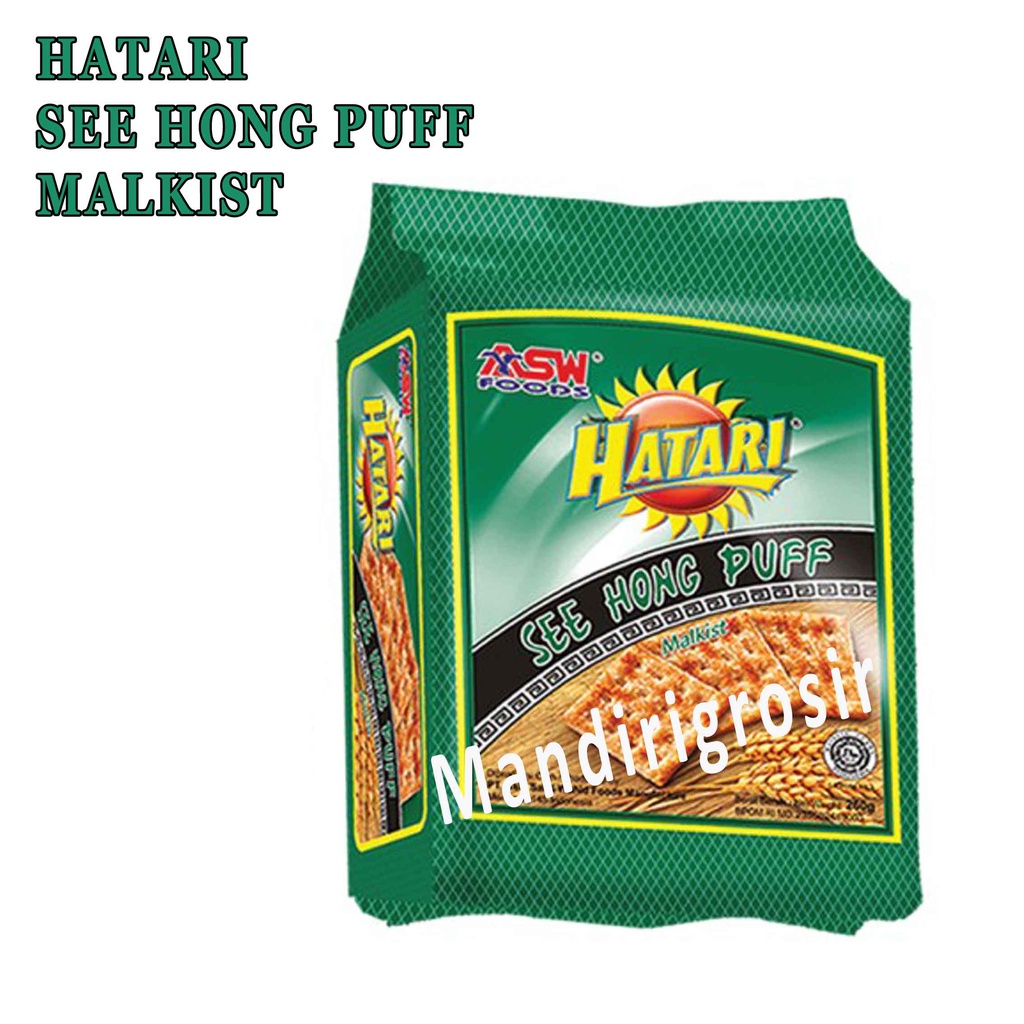 HATARI * SEE HONG PUFF MALKIST  *245g