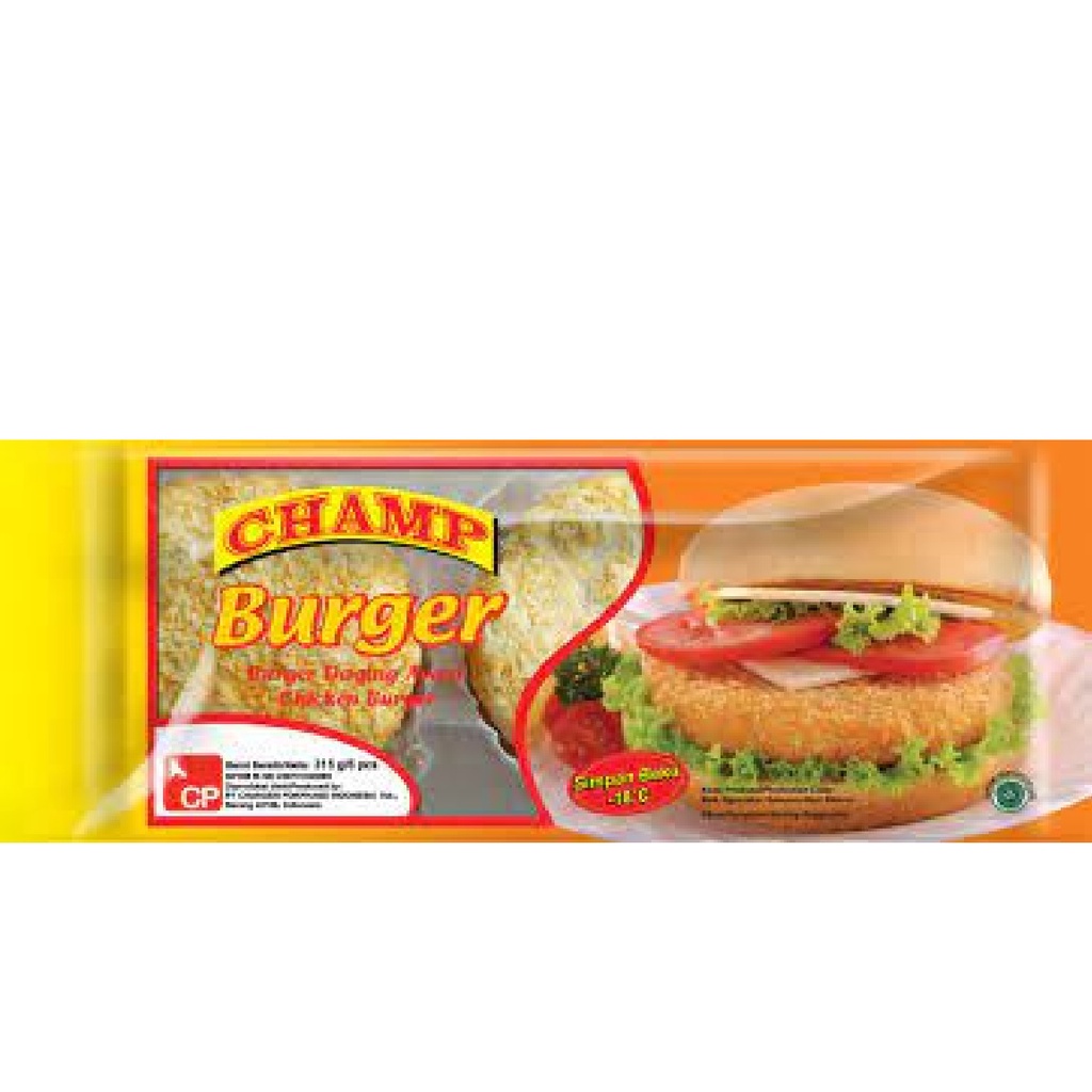 

Champ Burger 315gr isi 6