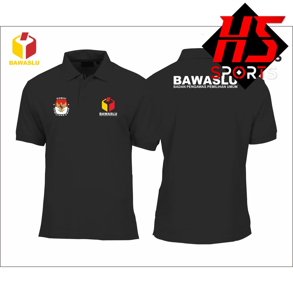 POLO BAWASLU - BAJU BAWASLU - POLO SHIRT BAWASLU