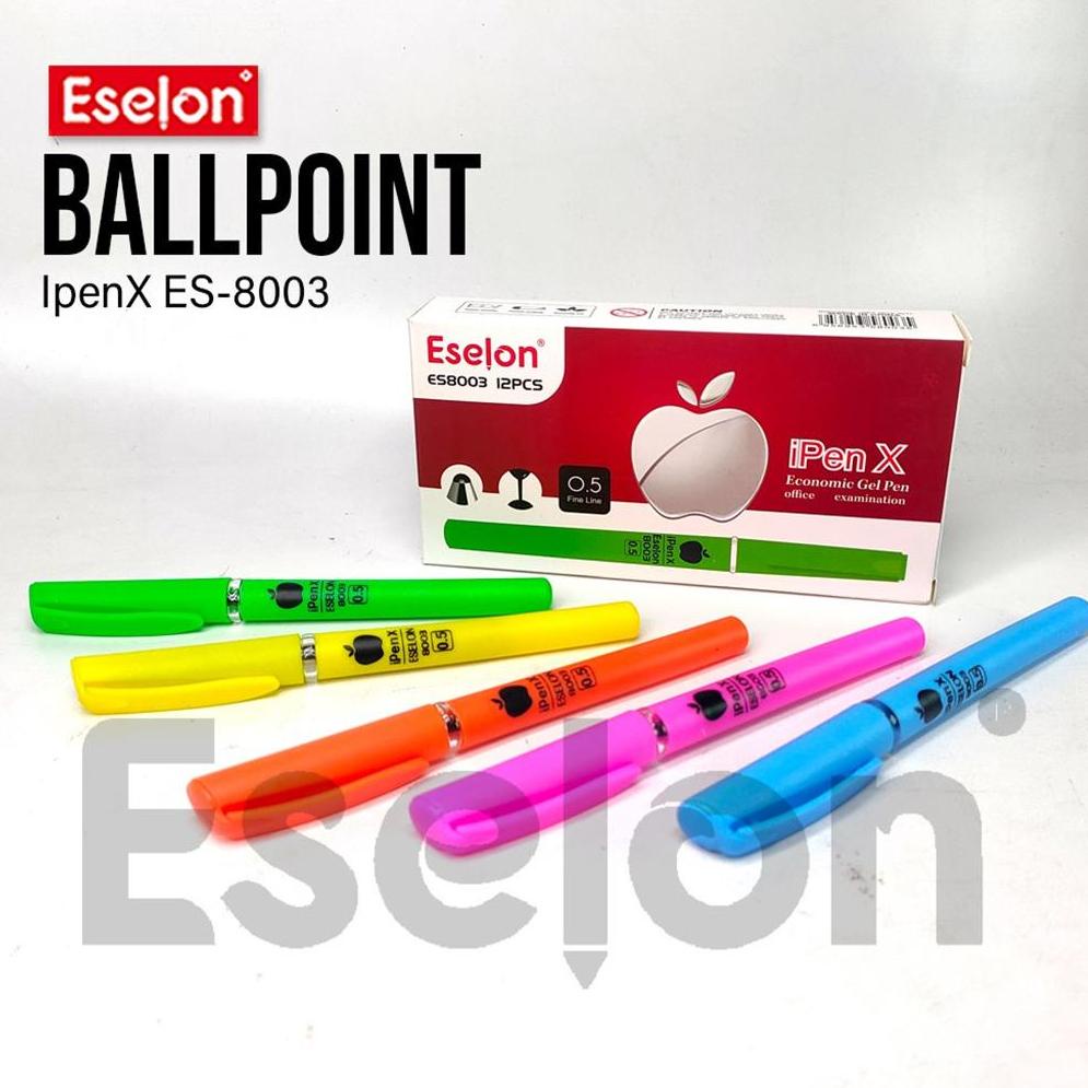 

K90 12pcs Pulpen Gel IpenX Apel Eselon G8003 BARU SPESIAL ↙