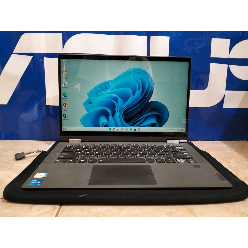 Laptop Second Lenovo Flex 5 Core i5-1135G7 Ram 8Gb Ssd 512Gb (Touchscreen)