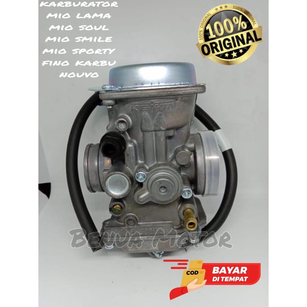 KARBURATOR MIO LAMA MIO SOUL / MIO SMILE /MIO SPORTY / FINO KARBU /NOUVO KEIHIN/ MIKUNI KOMPLIT KUAL