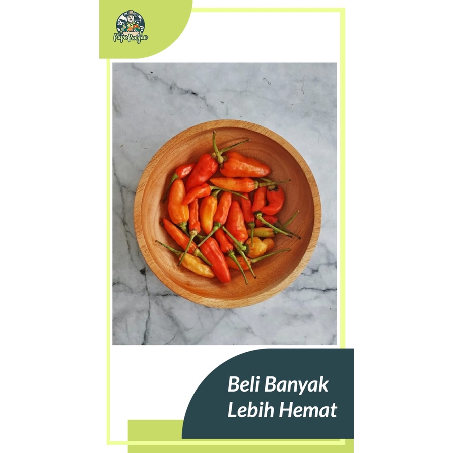 

Cabe Rawit Merah Papa pangan - 500 gram