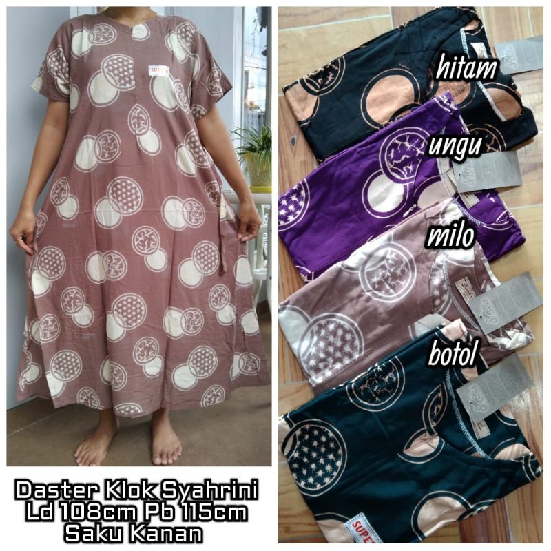 DASTER KLOK RAYON SYAHRINI