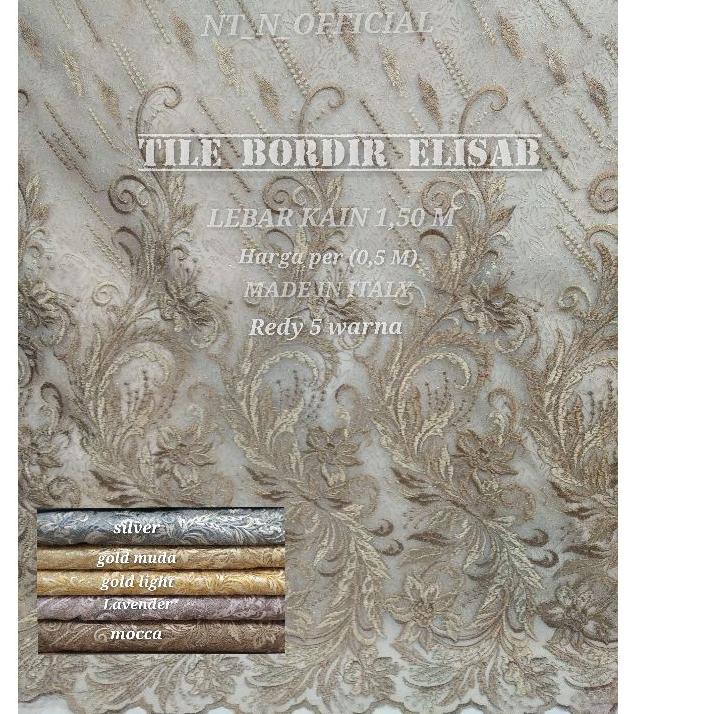 ➽ KAIN TILE BORDIR ELISAB/TILE AKAR/BROKAT/TILE MUTIARA/TILE DOTY/TILE 3D ۝