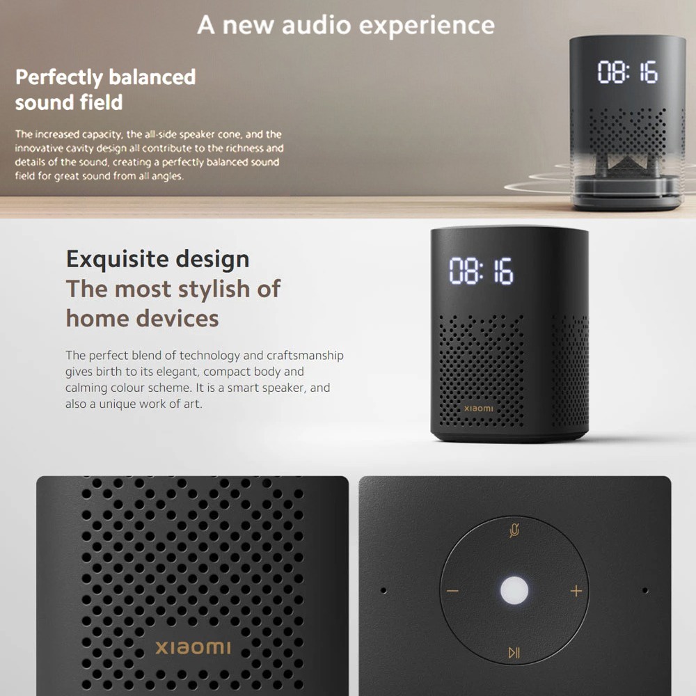 Mijia Smart Speaker IR Control Google with LED Digital Clock Display