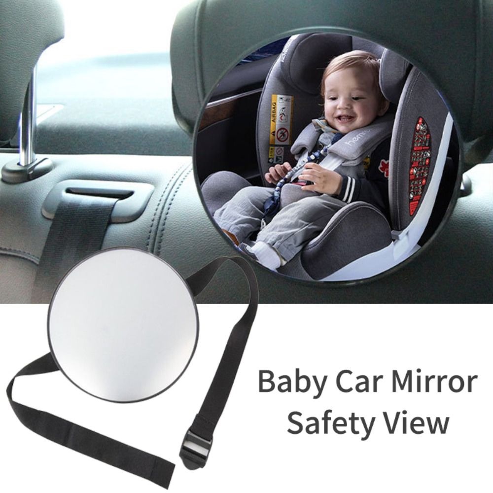 Quinton Cermin Interior Mobil 1 Pc Bangsal Perawatan Bayi Persegi Baby Hadap Belakang Aksesoris Mobil Anak Monitor Safety View Acrylic Baby Car Mirror