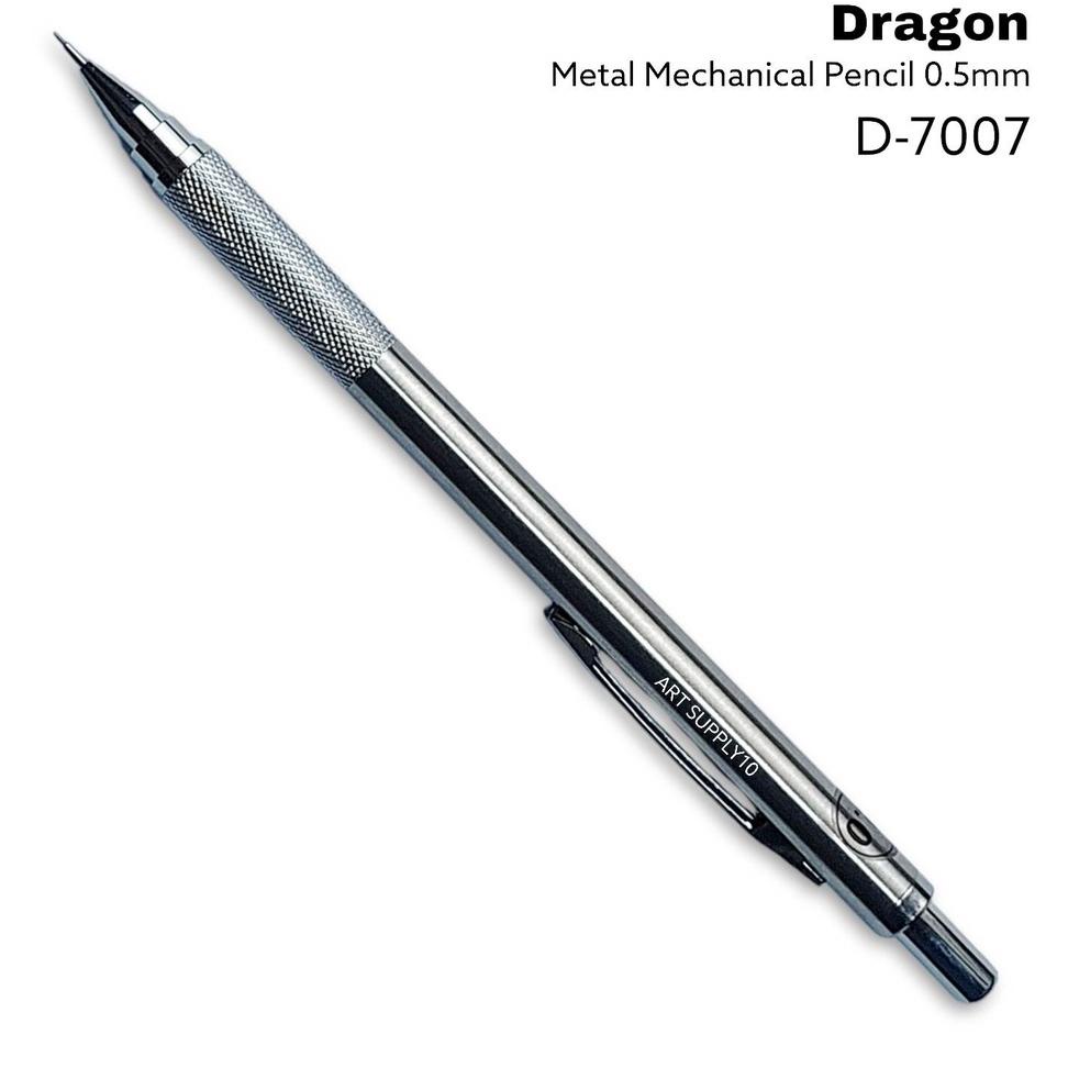 

J35 Pensil Mekanik Dragon 0.5mm Bahan Metal - Mechanical Drafting Pencil TERPOPULER ㅔ