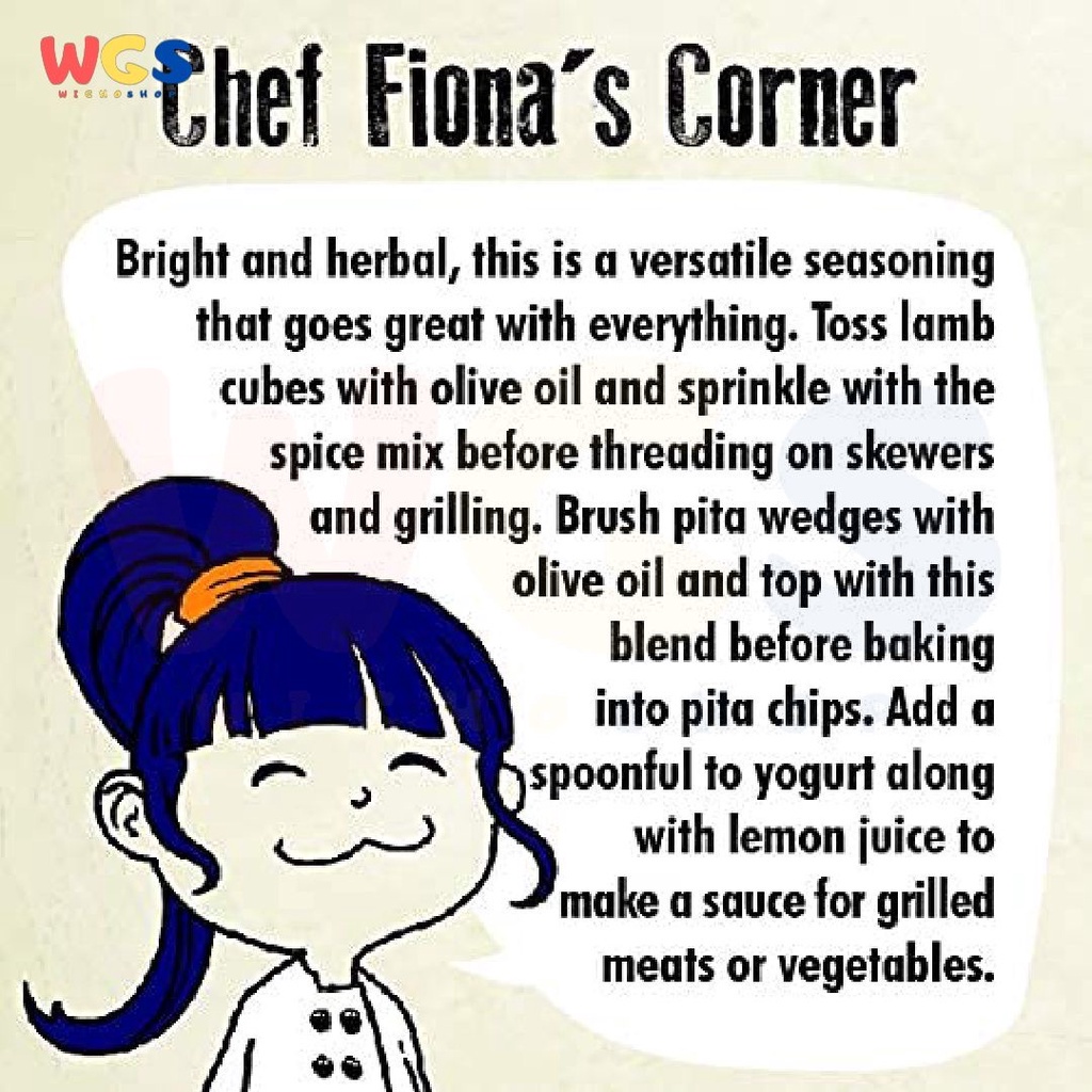 The Spice Lab Mediterranean Citrus Herb Greek Seasoning 4.8oz 136g