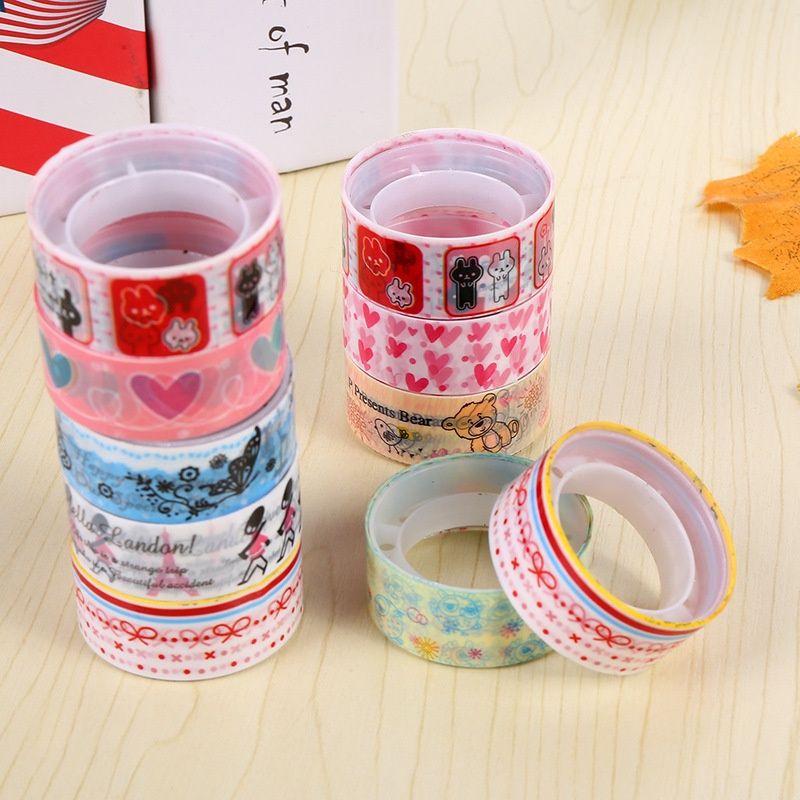 

Washi Tape / Stiker roll / Stiker gulung selotip 1 pcs