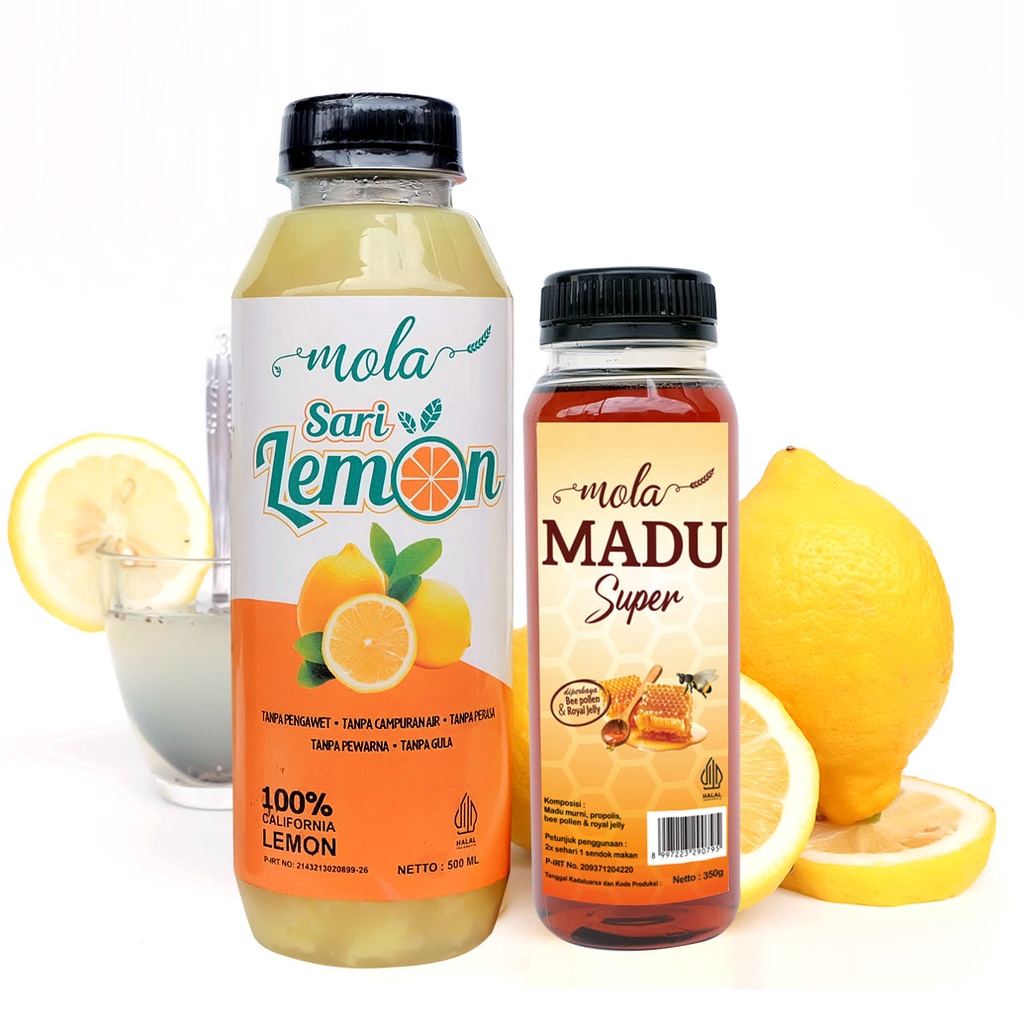 Paket Imunitas 2 in 1 Madu + Sari Lemon