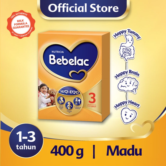 

[ COD ] BEBELAC 3 MADU 400 GR