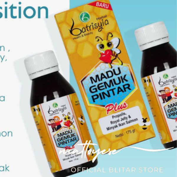 

✔️niattoyese MADU GEMUK PINTAR BATRISYIA | Madu Gemuk Pintar Batrisyia Herbal | Madu Anak | Penambah Nafsu Makan Anak | Madu Gempi