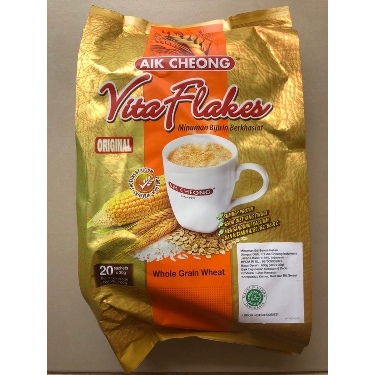 

✨NEW✨ -Aik Cheong "New" Vita Flakes / AikCheong Vita Flakes Cereal 600g- 1.1.23