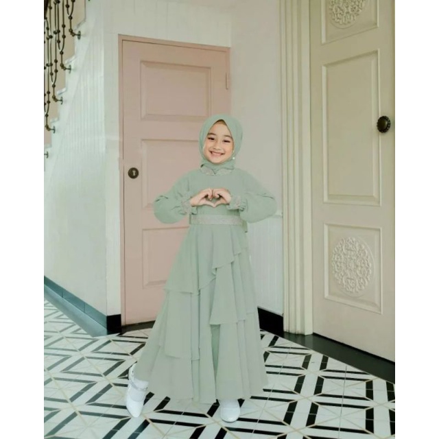 MIKAYLA SYARI ANAK 5 THN - 14 THN + PASMINA GAMIS ANAK TANGGUNG SYARI ANAK BAHAN CIRUTI BEBIDOL GAMIS ANAK TERLARIS SYARI KEKINIAN BAHAN CIRUTY PUL PURING KAMIS ANAK KEKINIAN TERLARIS SYARI TERBARU MIX RENDA BAJU MUSLIM ANAK GAMIS MUSLIM ANAK