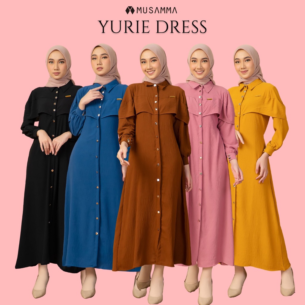 Daster Arab Musamma Yurie Dress by Musamma Original