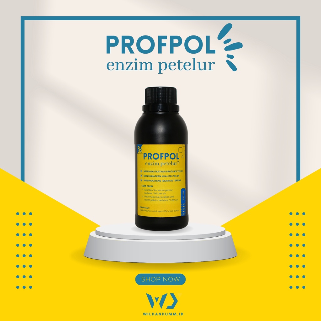 Jual PROFPOL Enzim ayam petelur vitamin ayam enzim obat untuk ayam