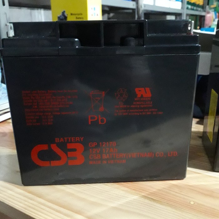 battery csb 12v 17ah