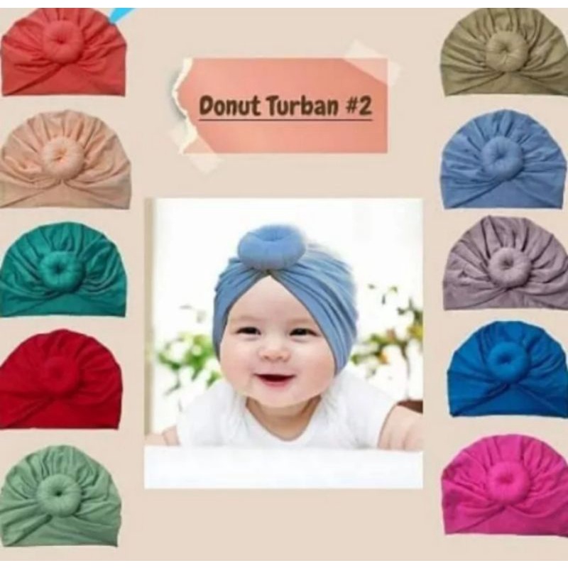 Turban donut bayi termurah