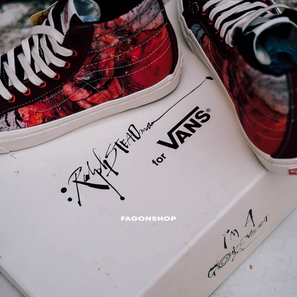 VANS SK8-HI VAULT OG LX X RALPH STEADMAN &quot;LION&quot; ORIGINAL 100%