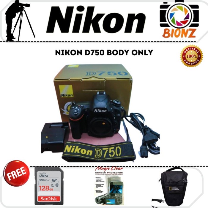 NIKON D750 BODY ONLY / CAMERA NIKON D750 BODY ONLY