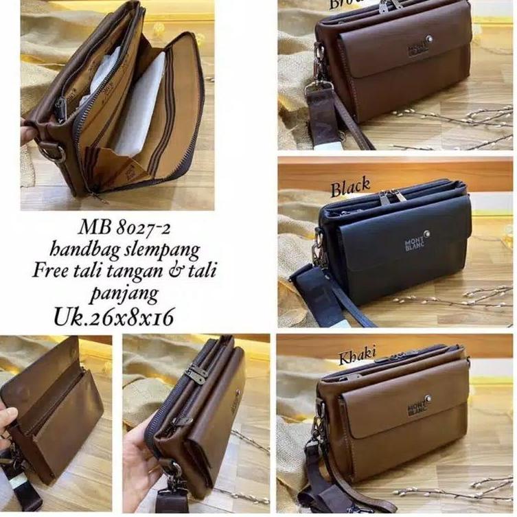 ✼ Tas Selempang Mont*Blanc 8027 Import ✽