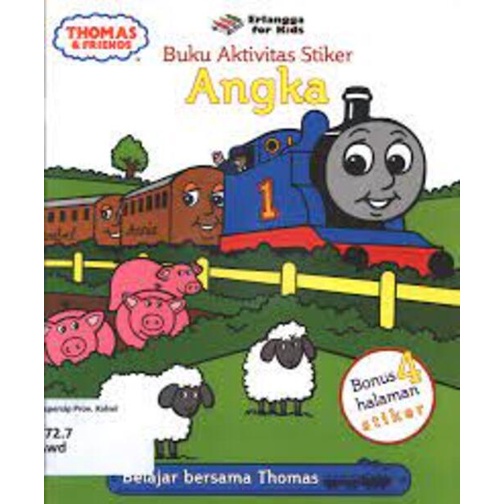 Erlangga - STIKER AKTIVITAS THOMAS: ANGKA#
