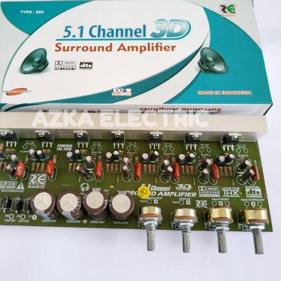 ➾ Kit Power Amplifier Aktif 5.1 Surround 3D ☂