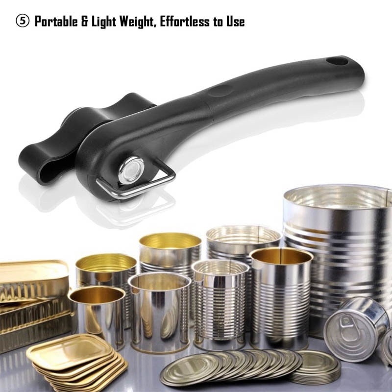 Pembuka Kaleng Safety [Tipe K1] Side Cut Stainless Can Opener