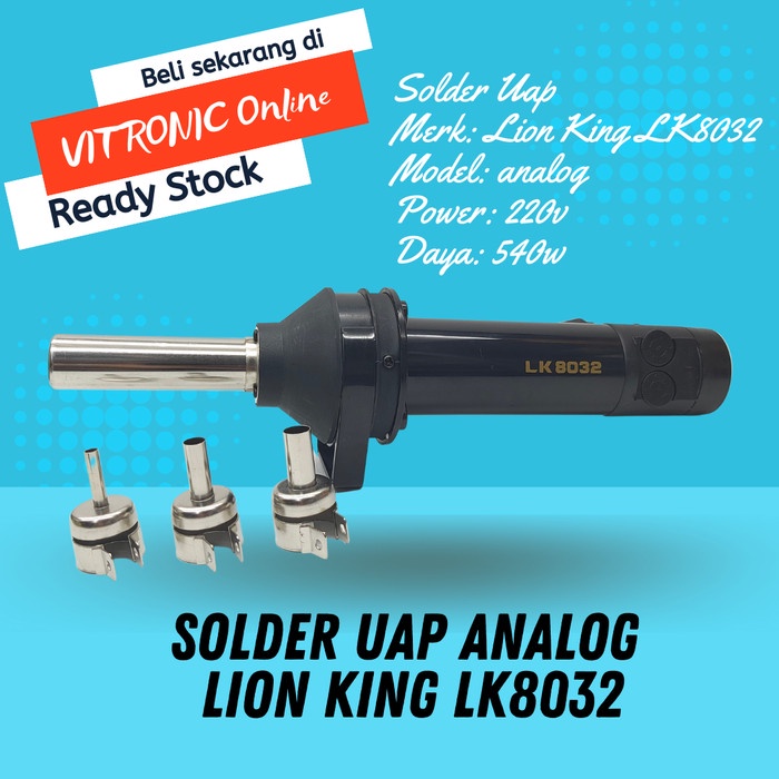 SOLDER UAP ANALOG LION KING LK8032 SOLDER UAP PORTABLE LK 8032