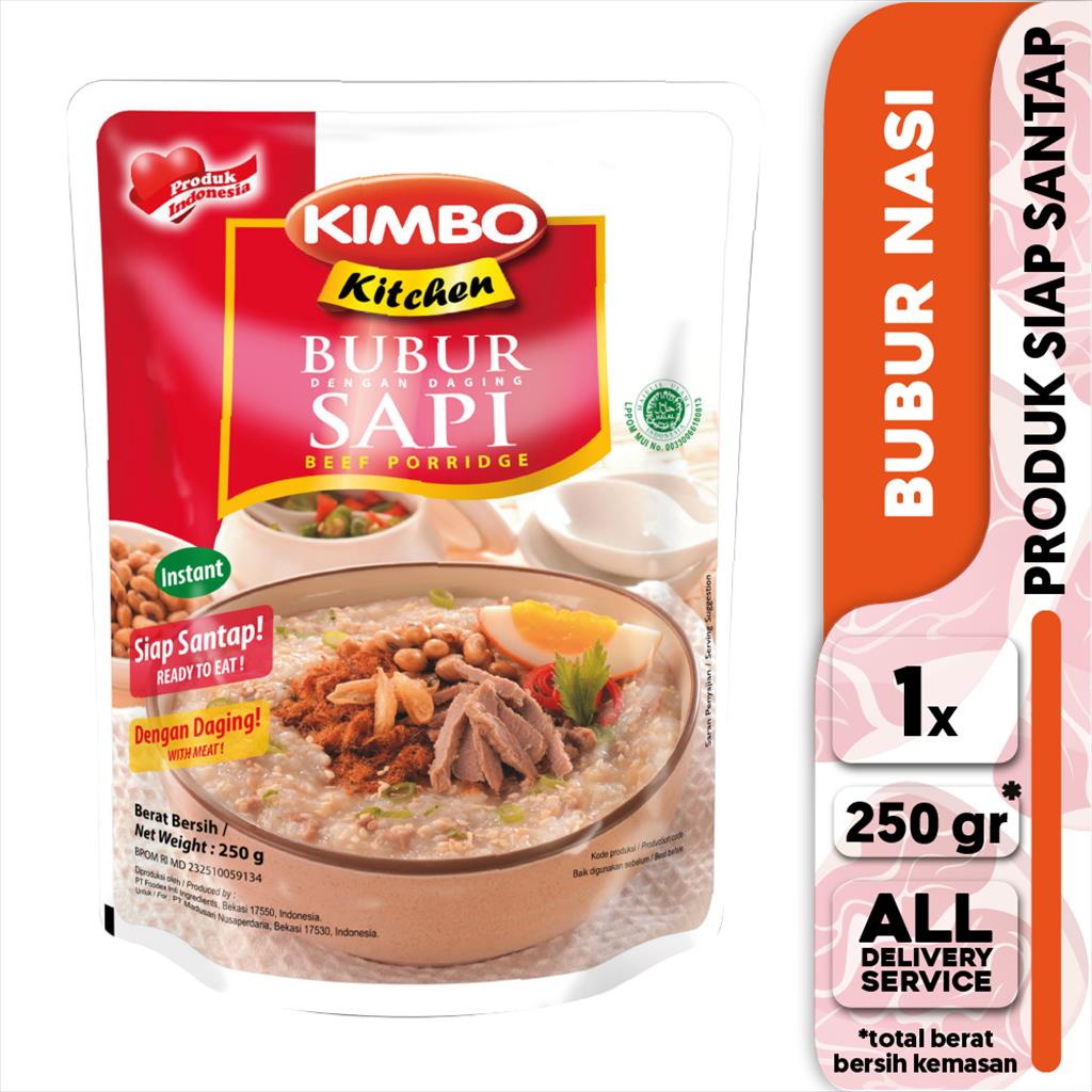 

Kimbo Kitchen Bubur Sapi