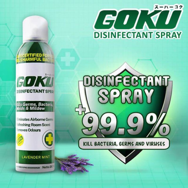 Goku Disinfectan Spray 50ml 280ml