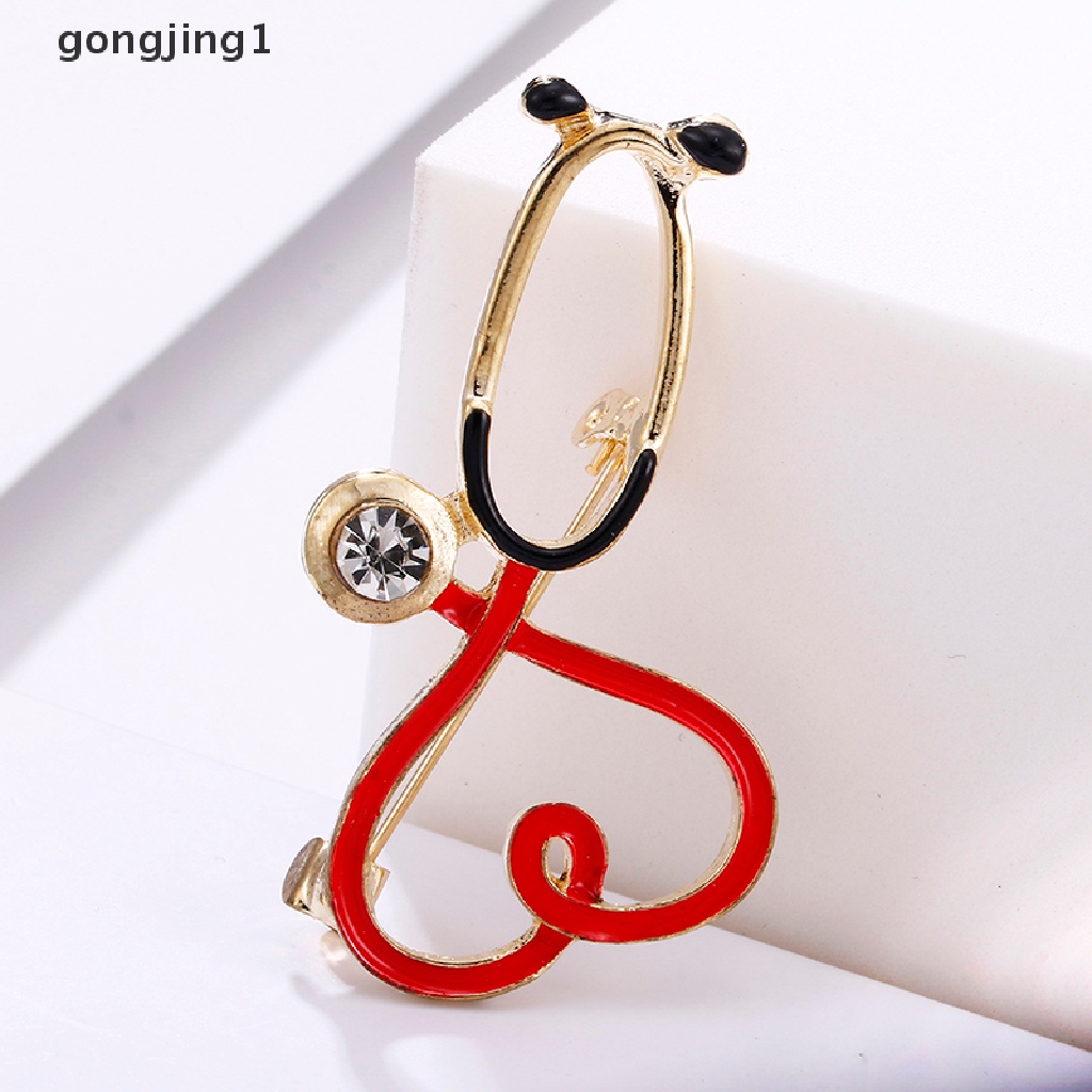 GGG Fashion Love Heart Enamel Brooch Badge Pin Lapel Jewelry Decorations ID